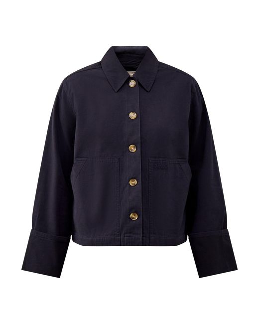 Barbour Blue Aylesby Overshirt