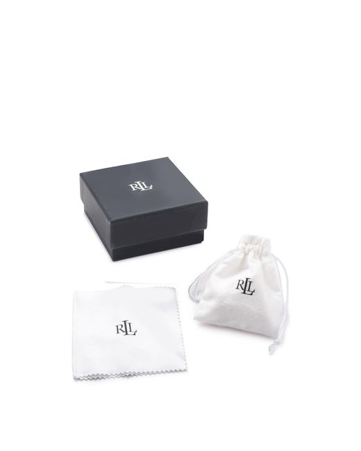 Ralph Lauren White Logo Slider Bracelet
