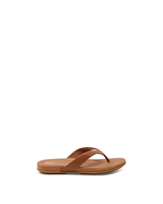 Fitflop Brown Gracie Flip-Flops