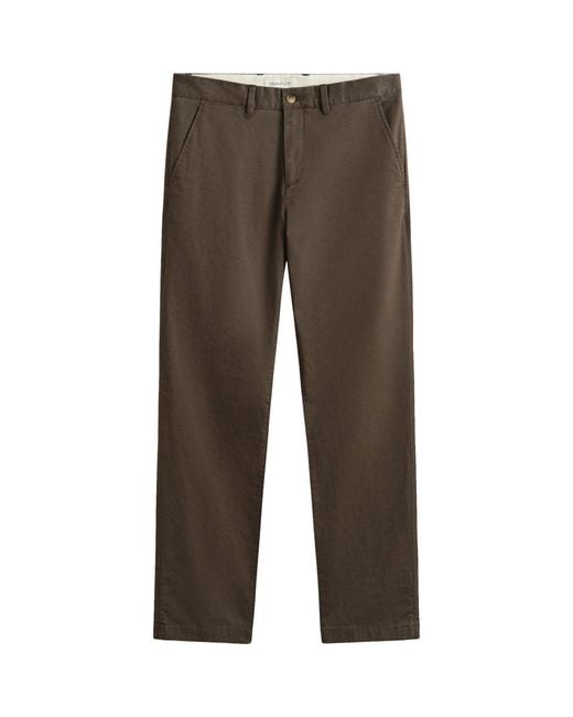 Gant Gray Classic Chinos for men