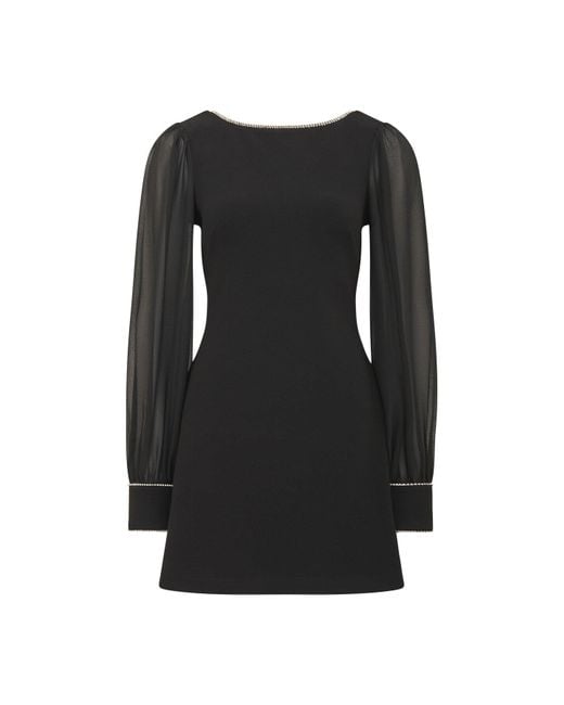 Forever New Black Women's Indie Embellished Mini Dress