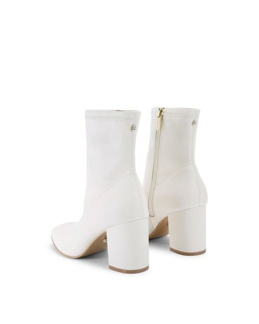 Carvela Kurt Geiger White Women's Strut Ankle