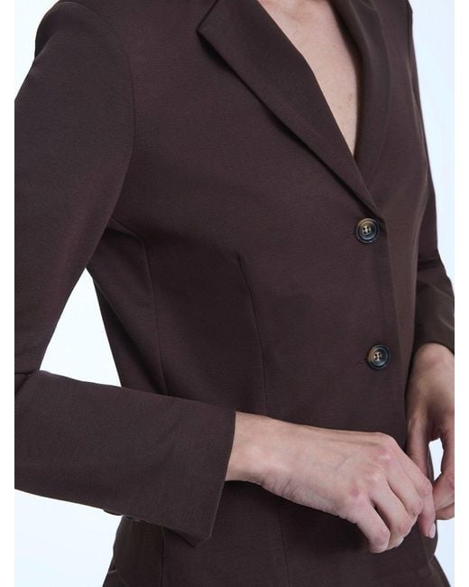 James Lakeland Brown Button Blazer