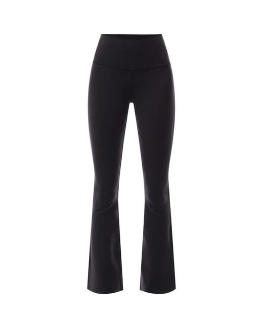 Alo Yoga Black 7/8 High-Waist Airbrush Bootcut Legging