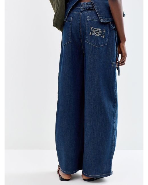 Damson Madder Blue Augusta Straight Leg Jeans