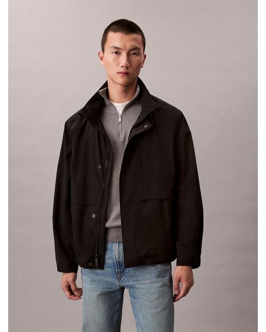 Calvin Klein Black Lightweight Relaxed Pullover for men