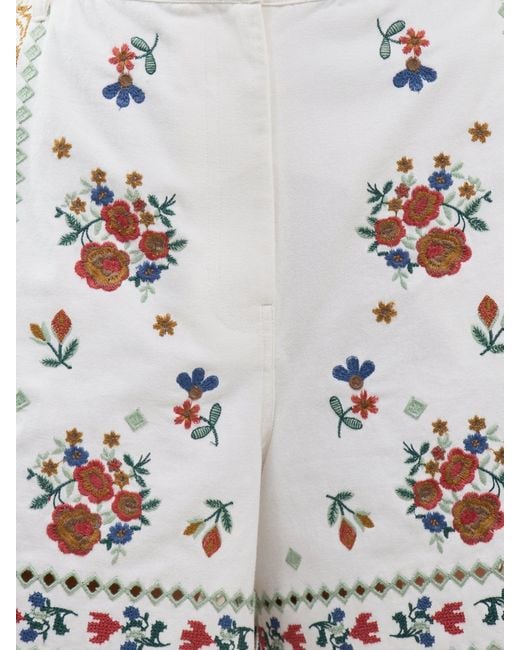 Weekend by Maxmara White Obice Shorts