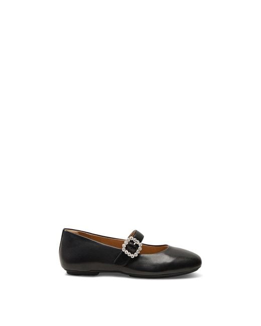 Fitflop White Delicato Crystal-Buckle Mary Janes