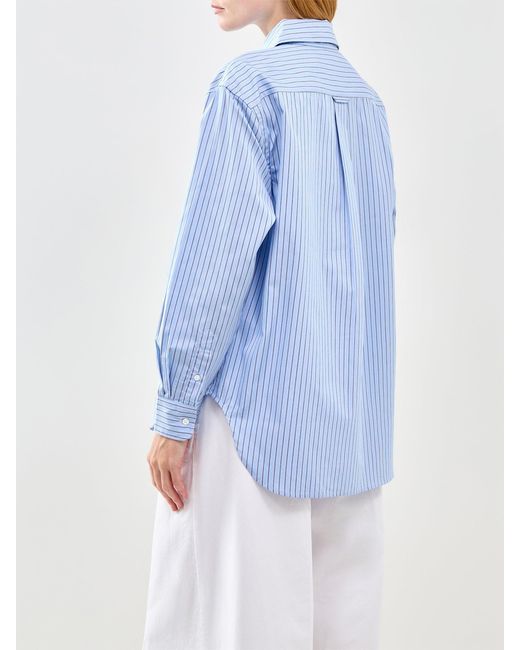 Polo Ralph Lauren Blue Wimbledon Stripe Shirt