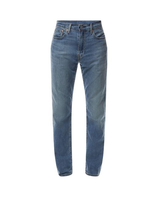 Levi's Blue 502 Taper Dark Worn for men