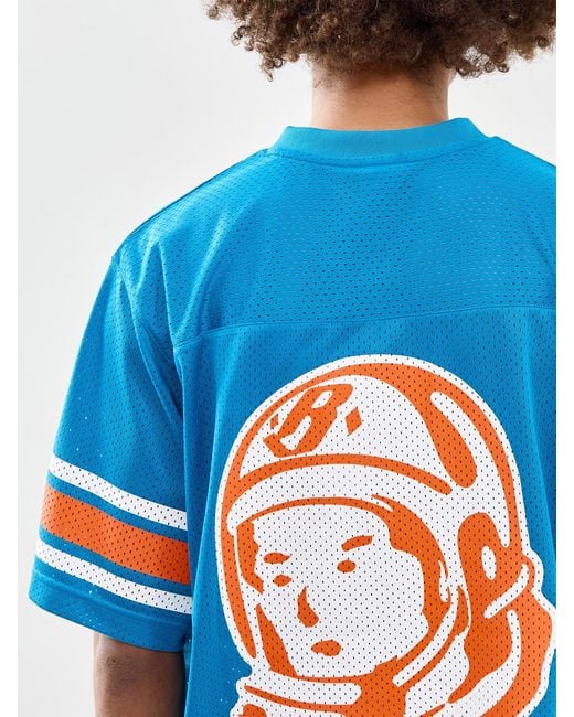 BBCICECREAM Blue Logo Football Jersey for men