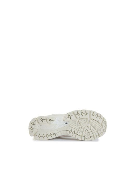 New Balance White 2002R Suede Trainers for men
