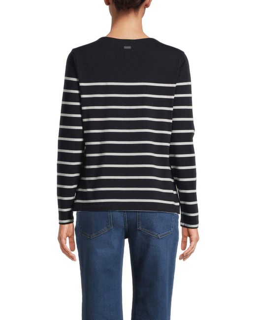 Barbour Black Bradley Top