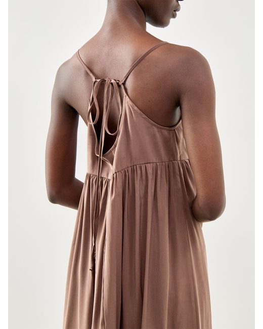 ONLY Brown Aaliyah Long Dress
