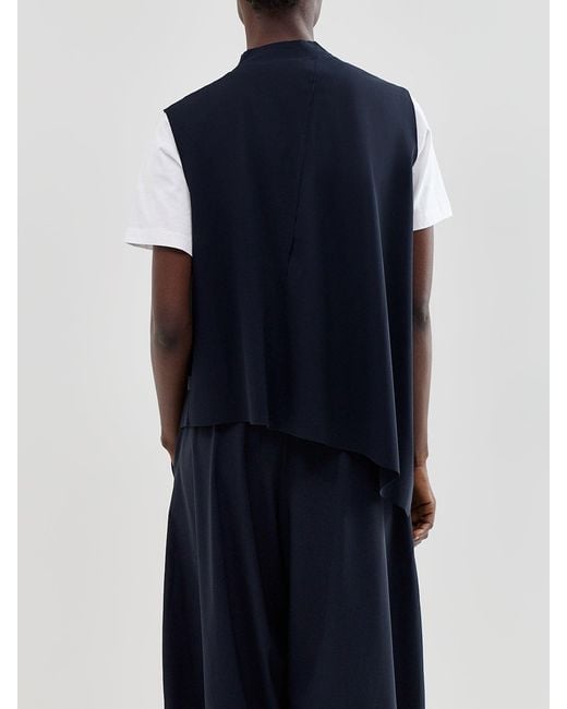 Oska Blue Technical Stretch Waistcoat
