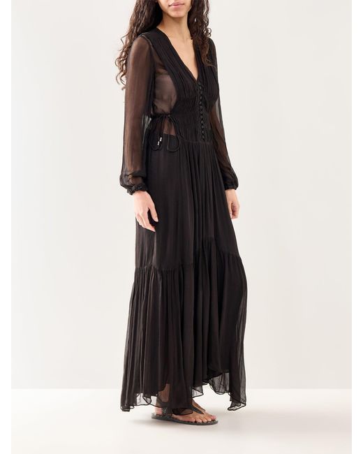 Isabel Marant Black Briane Dress