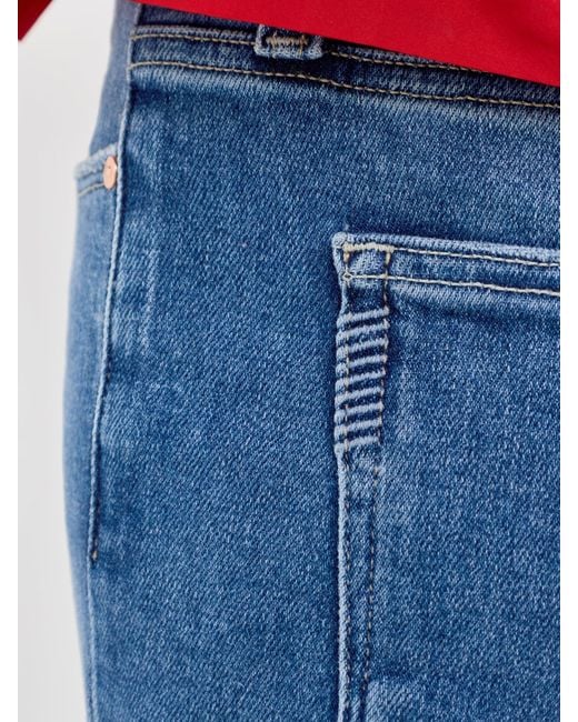 PAIGE Blue Mason Bootcut Jeans Monaco