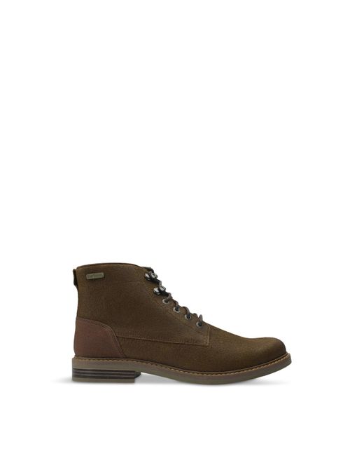 Barbour Brown Deckham Boots for men