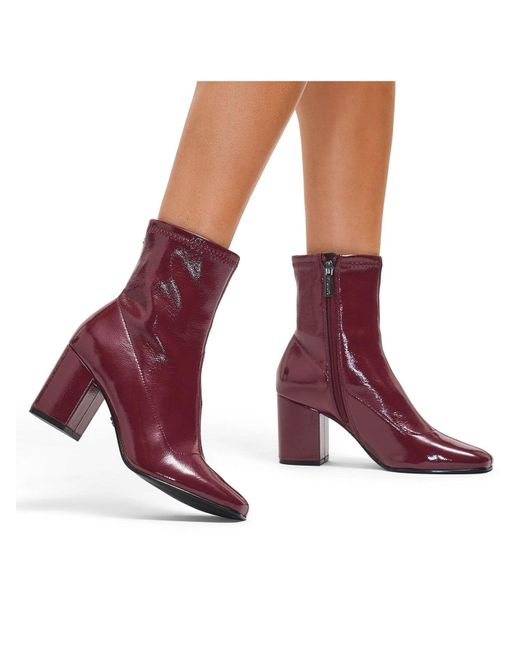 Carvela Kurt Geiger Red Women's Strut Ankle