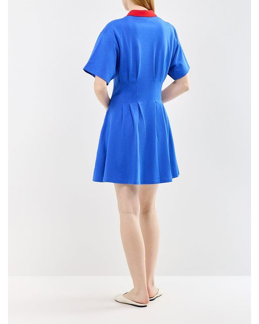 Polo Ralph Lauren Blue Mini T-Shirt Dress