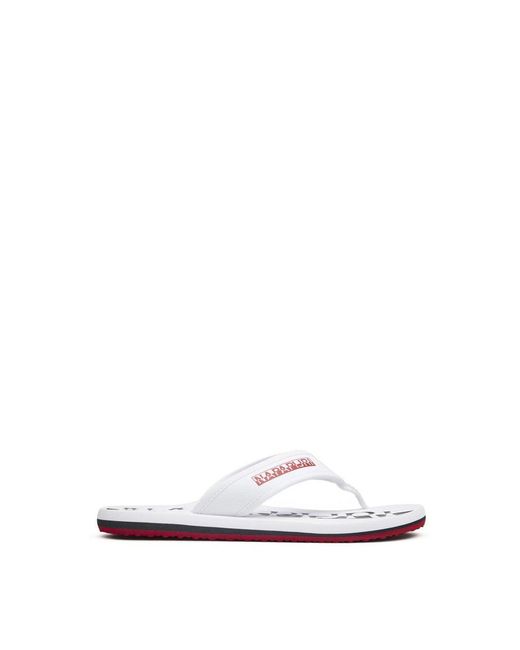Napapijri White Elm Sandals Whie for men