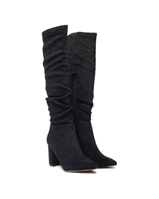 V Gan Vegan Knee High Boots In Black Lyst UK V Gan Vegan Knee High Boots In Black Lyst UK