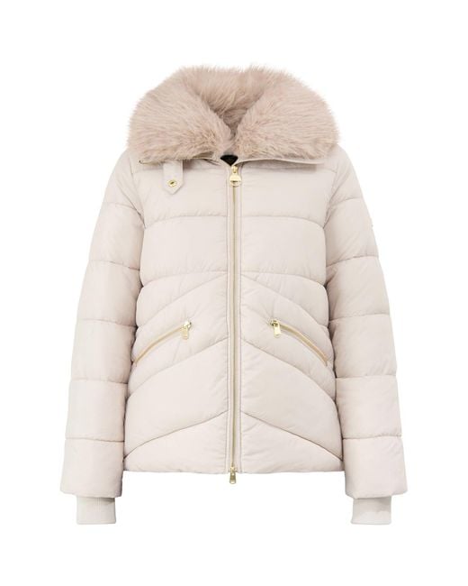 Barbour Natural Cyrus Puffer Jacket