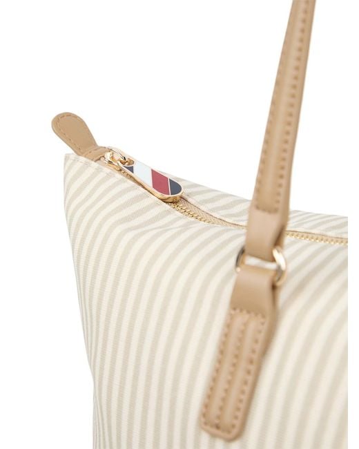 Tommy Hilfiger Natural Poppy Summer Tote Bag
