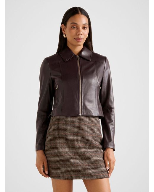 Forever New Brown Addison Vegan Jacket
