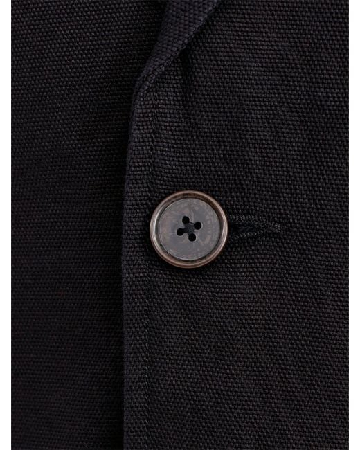 Universal Works Black Dockside Overshirt for men