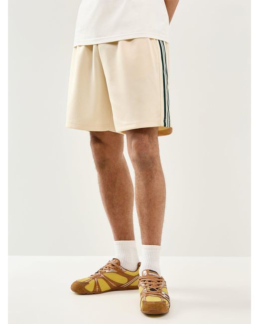 Only & Sons Natural Relaxed Track Sweatshorts Cream for men