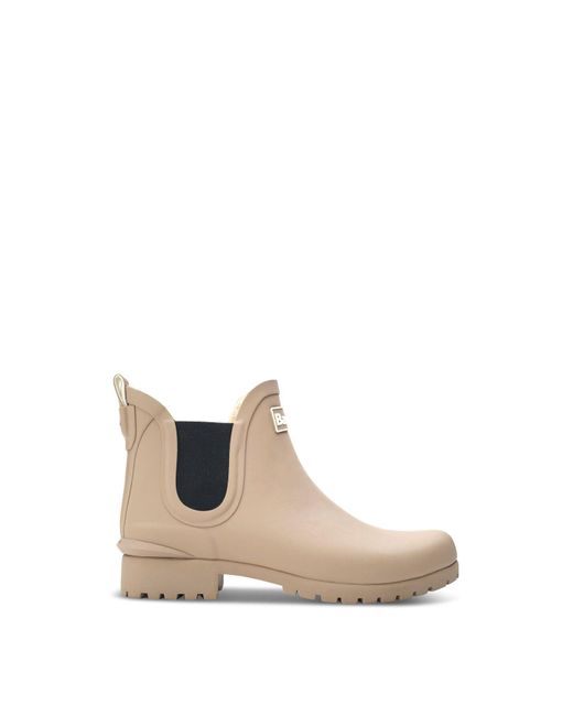 Barbour White Kirkton Boots