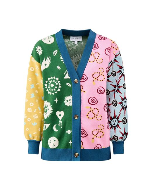 Never Fully Dressed Blue Morocco Cardigan