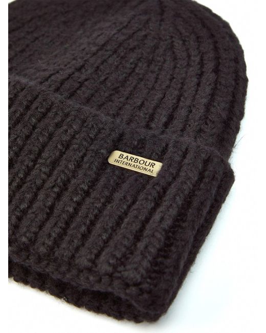 Barbour Black B. Intl Aria Beanie