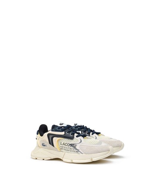Lacoste White L003 Neo Trainers
