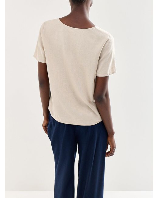 Vero Moda White V-Neck T-Shirt