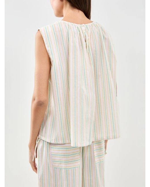FRNCH White Tina Top Multi