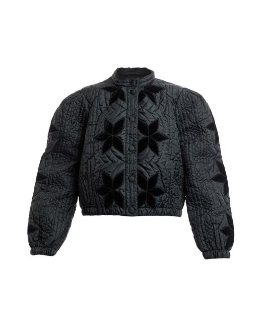 Free People Black Women's Fp Quinn Quilted Jacket