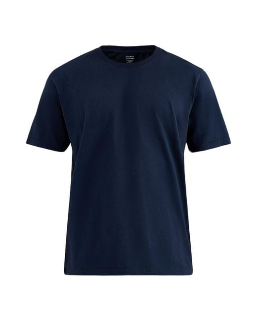 COLORFUL STANDARD Blue Classic Organic T-Shirt for men