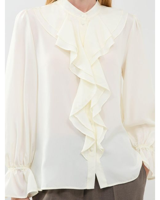 Marella White Caldaia Blouse