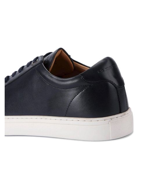 KG by Kurt Geiger Blue Fire Suede Trainers By for men