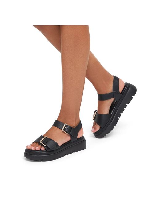 Carvela Kurt Geiger White Women's Krypton Buckle