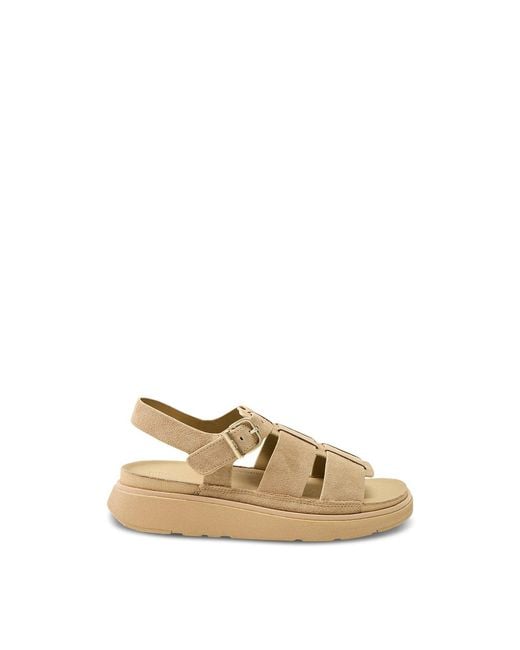 Fitflop Metallic Suede Fisherman Sandals