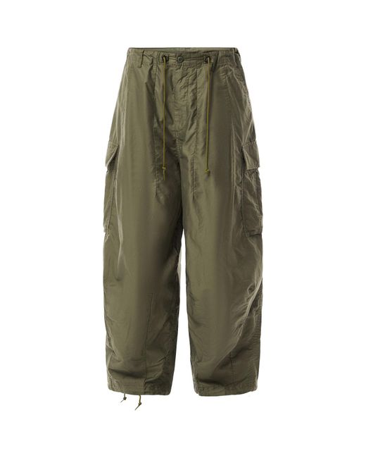 Needles Green Men's H.d Cargo Pants for men