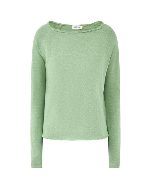 American Vintage Green Sonoma Long Sleeve T-Shirt