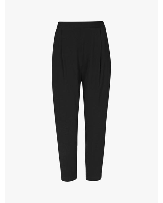 AllSaints Black Aleida Jersey Trouser