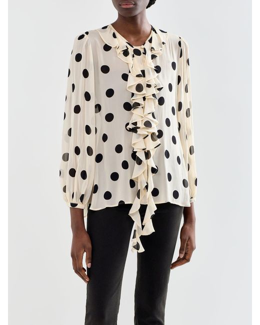 Marella White Valanga Blouse Multi
