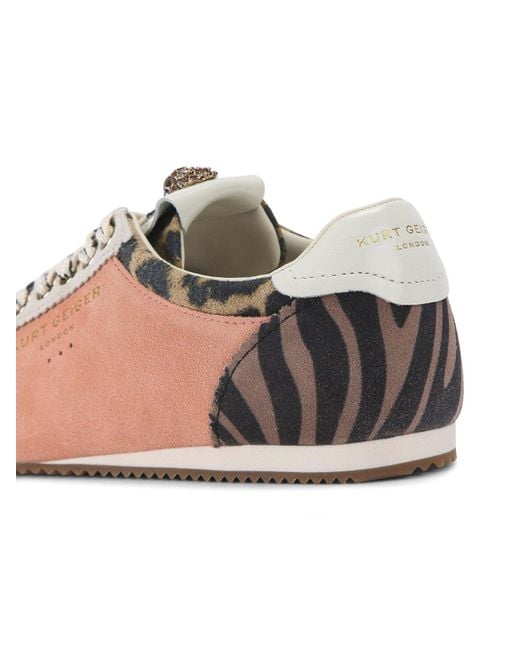 Kurt Geiger Pink Islington Sneaker