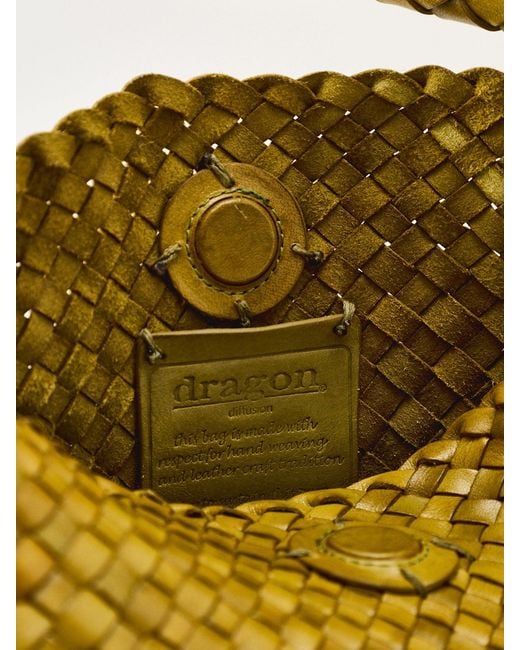 Dragon Diffusion Metallic Santa Maria Shoulder Bag