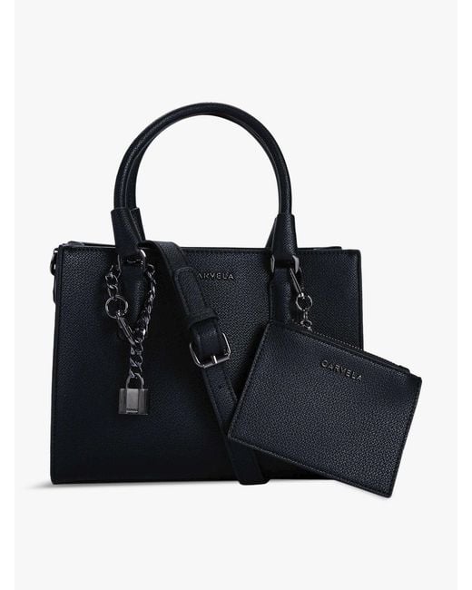 Carvela Kurt Geiger Black Mini Latte Bag